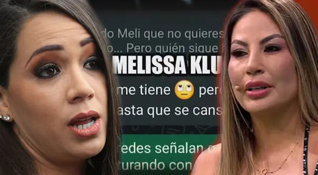 Melissa Klug ya no quiere que Pamela López hable sobre ella. Melissa Klug ya no quiere que Pamela López hable sobre ella.