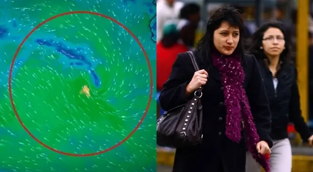 Anticiclón del Pacífico Sur traerá descenso de temperaturas y frío intenso en el Perú durante Semana Santa.