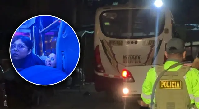 Bus de la Roma repleto de pasajeros sufre un atentado en Ventanilla.