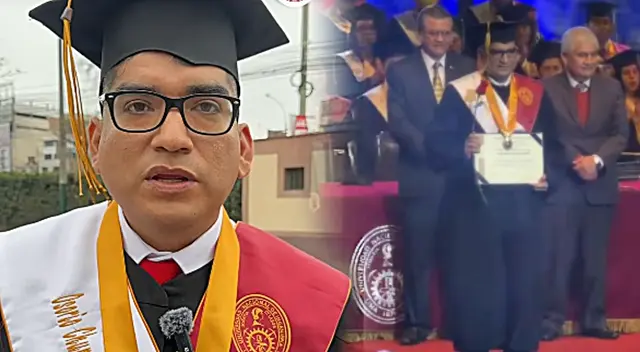 Joven peruano siempre buscó superarse y terminó con éxito tres carreras en la UNI