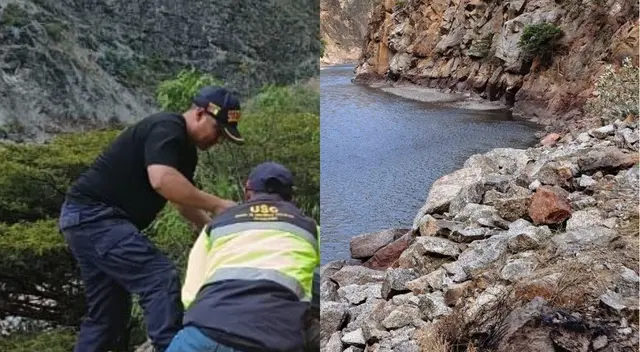 El personal de seguridad ciudadana de la Municipalidad de Pataz rescató el cuerpo sin vida del motociclista. El personal de seguridad ciudadana de la Municipalidad de Pataz rescató el cuerpo sin vida del motociclista.