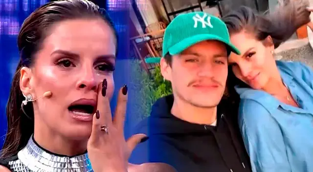 Alejandra Baigorria llora por su hermano.