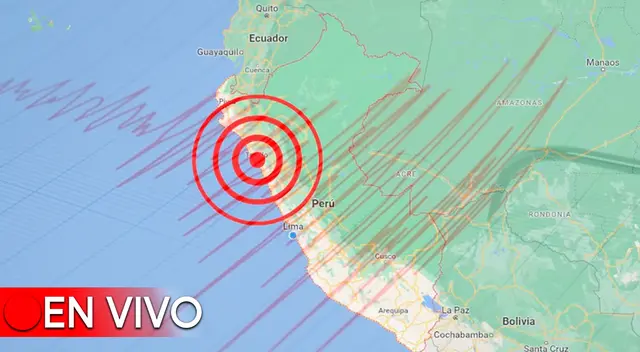 Conoce EN VIVO los temblores que ocurren en el Perú, según IGP.
