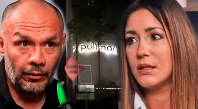 Tilsa Lozano y Jackson Mora son ampayados.