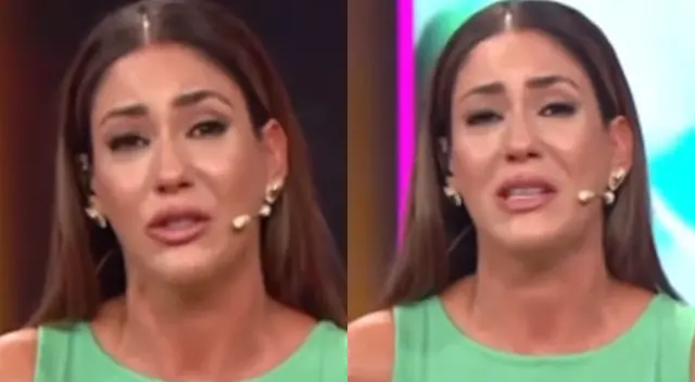 Tilsa Lozana se quiebra al hablar de sus hijos tras su separación con Jackson Mora.