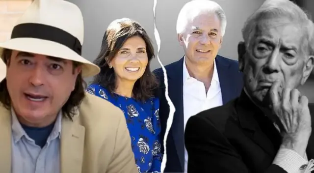 Jaime Bayly le llama la atención a Álvaro Vargas Llosa por hablar de su ruptura en funeral. Jaime Bayly le llama la atención a Álvaro Vargas Llosa por hablar de su ruptura en funeral.