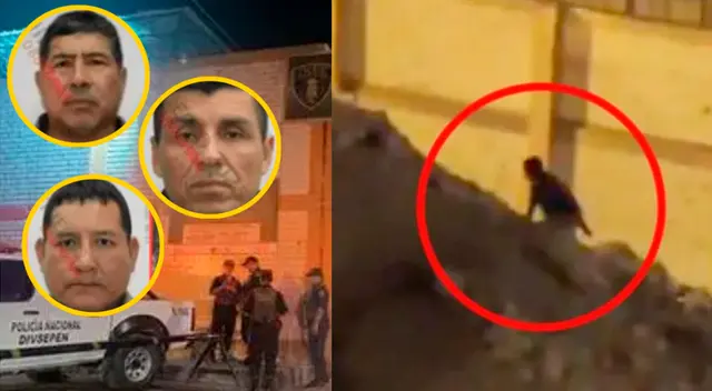 Tres agentes el INPE están vinculados a la fuga del reo del penal de Lurigancho.
