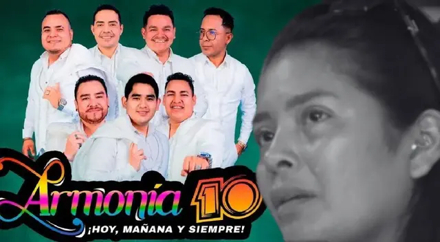 Armonía 10 responde a demanda de viuda de Paul Flores.