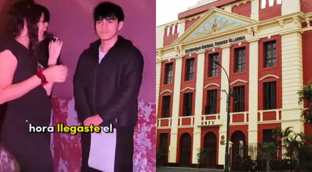 Joven de Ancón salió de madrugada y hoy celebra su ingreso a la UNFV.