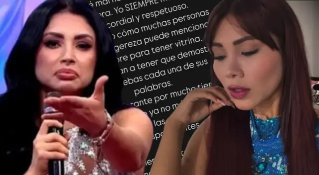 Pamela Franco se defiende de bailarina que la acusó de maltratos.