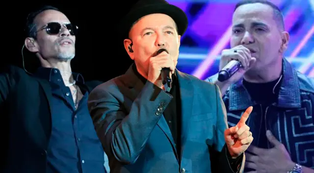 Marc Anthony, Rubén Blades y Víctor Manuelle deslumbraron en su concierto.