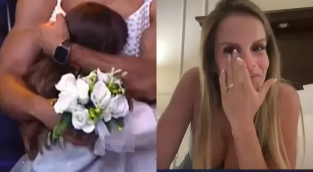 Caetana Palao también no pudo evitar llorar al dedicarle el mensaje a Alejandra Baigorria.