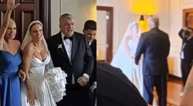 Alejandra Baigorria tuvo una sesión de fotos previo a su matrimonio.