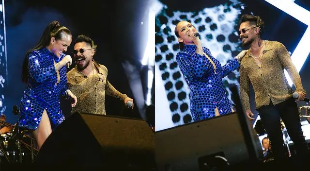 Daniela Darcourt y Jimmy Rodríguez juntos