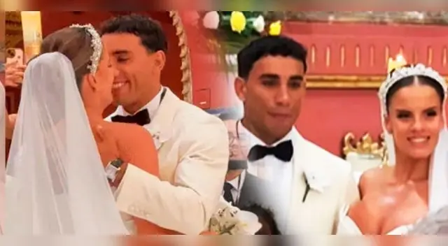 Alejandra Baigorria y Said Palao se casaron.