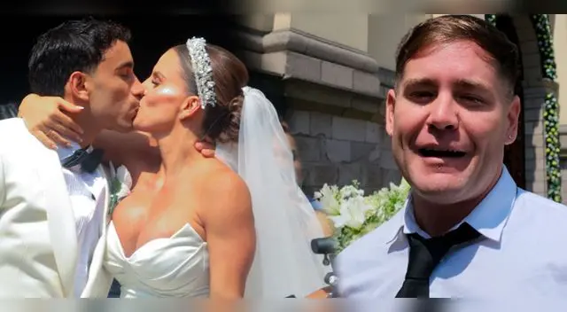 Pancho Rodríguez asistió a la boda de Alejandra Baigorria.