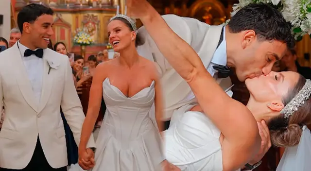 Alejandra Baigorria y Said Palao son oficialmente esposos.