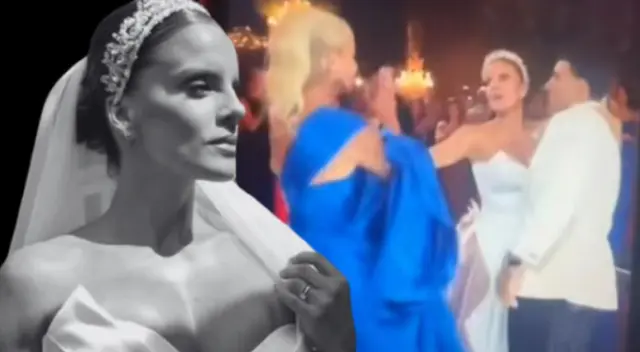 Alejandra Baigorria tiene desaprobado gesto con su madre en su boda.