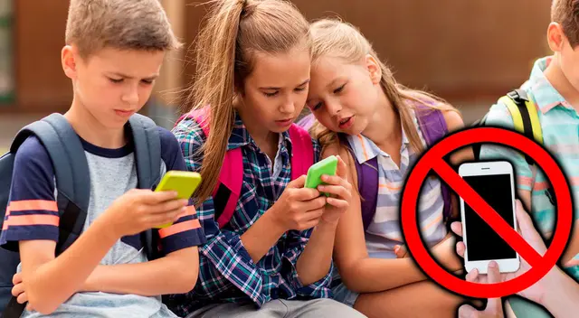 Prohibirán el uso de celulares en escuelas de Nueva York.