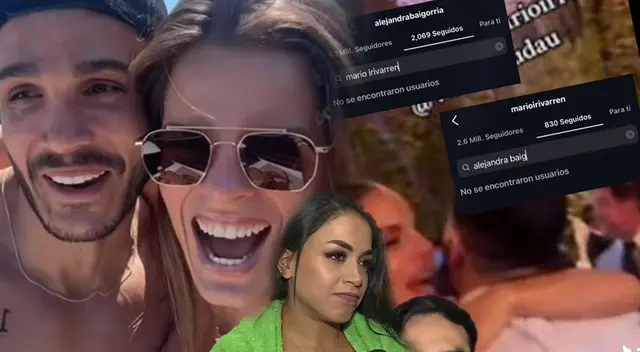 Alejandra Baigorria y Mario Irivarren NO SE SIGUEN en redes sociales: ¿Se distanciaron por polémica con Onelia Molina y Vania Bludau en boda?