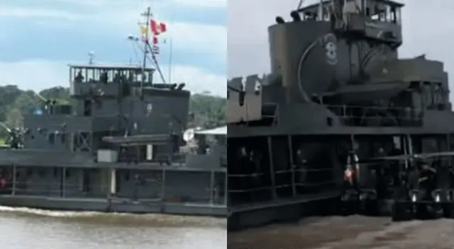 A través de sus redes sociales, la Marina de Guerra confirmó que el buque B.A.P pertenece a la compañía Perenco.