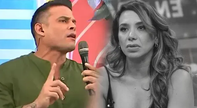 Christian Domínguez acusa a Mónica Cabrejos de llamarlo 'excremento' y EXPLOTA.