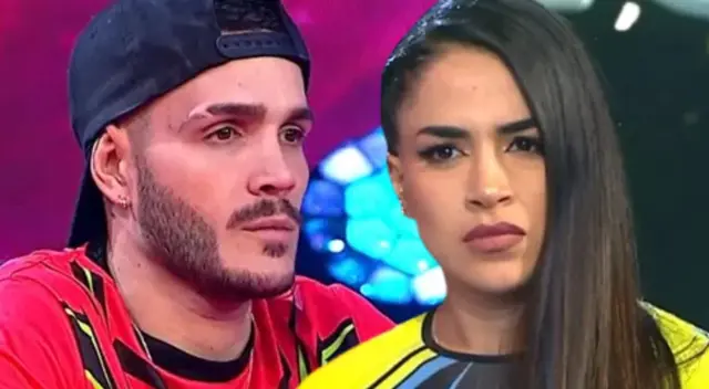 Mario Irivarren responde preguntas tras pasar la noche con Onelia Molina.