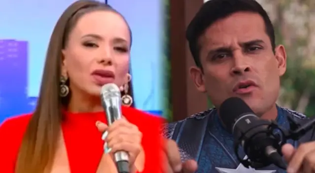 Mónica Cabrejos EXPLOTA contra Christian Domínguez tras tildarla de vulgar: "Ojalá nunca más te ampayen"