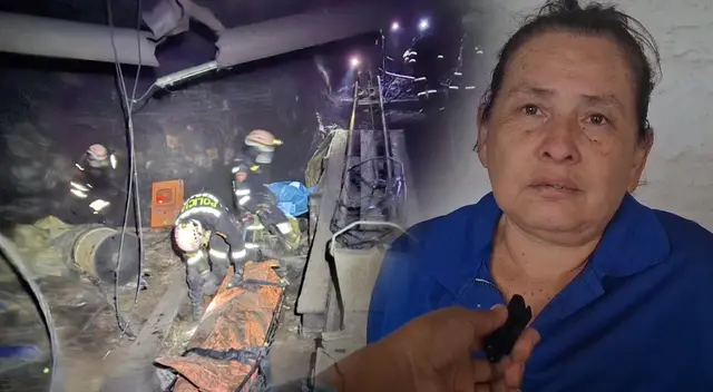 Mujer se quiebra al recordar a su hermano que murió en Pataz.