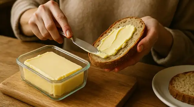 ¿Comer mantequilla a diario? Aquí te explicamos qué dicen los estudios sobre sus riesgos