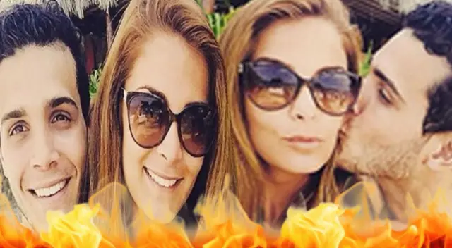 Amor y Fuego despierta alarmas tras presunto amorío entre Mario Irivarren y Laura Spoya.