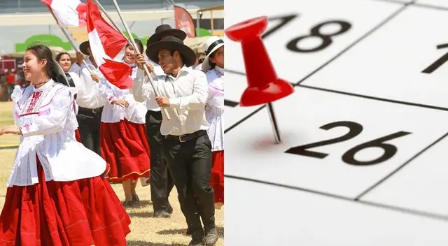 De acuerdo a la última actualización del calendario oficial de feriados regionales, este próximo lunes 26 de mayo será día no laborable en dos ciudades del país.