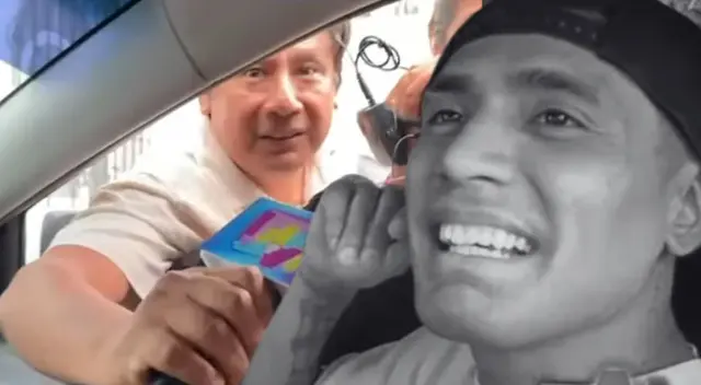 Reportero le hace roche a Gerardo Pe por interrumpir entrevista a Mario.