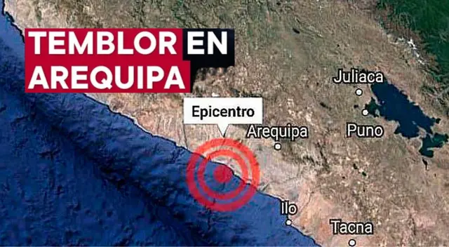 Temblor en Arequipa: Conoce los detalles.