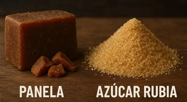 Panela vs. Azúcar rubia: ¿Cuál es mejor para tu salud?