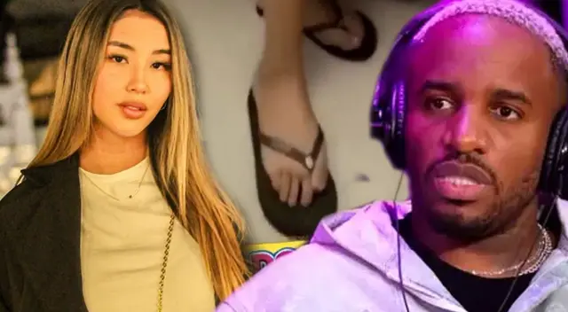 Kurt Villavicencio quedó sorprendido con los pies de Xiomy Kanashiro.