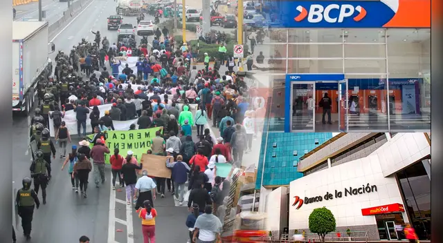 Mañana hay paro nacional: ¿abrirán los bancos este miércoles 14 de mayo en Perú?