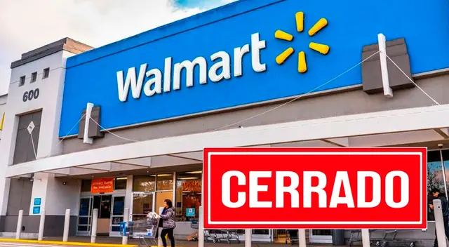 Walmart cerrará sus supermercados en diversas ciudades de Estados Unidos.