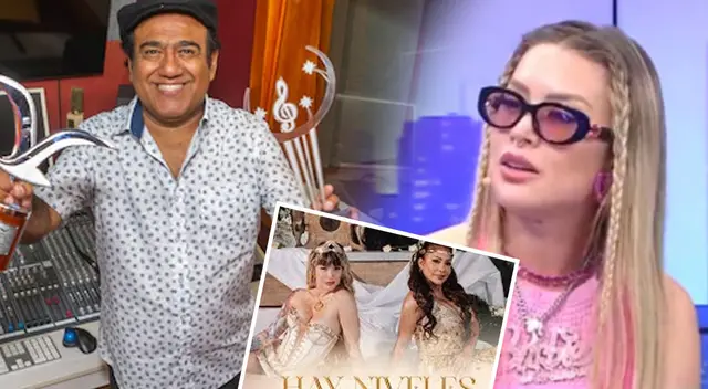 Leslie Shaw se enfrenta EN VIVO a compositor de 'Hay Niveles' por GANANCIAS.