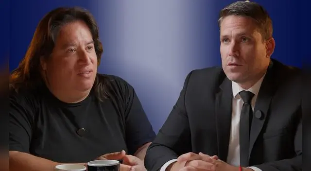 Jorge Bracamonte cuando entrevistó a Paco Bazán en su programa.