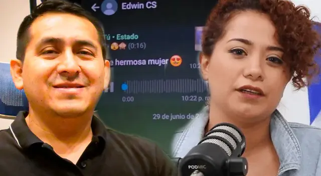 La tiktoker reveló que habría tenido un romance con Edwin Guerrero.