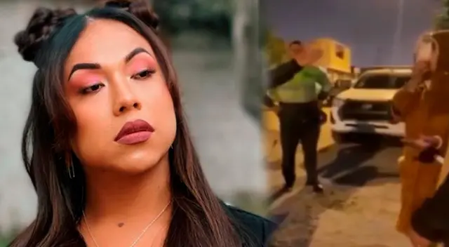 Dayanita y su novio fueron llevados a una comisaria.