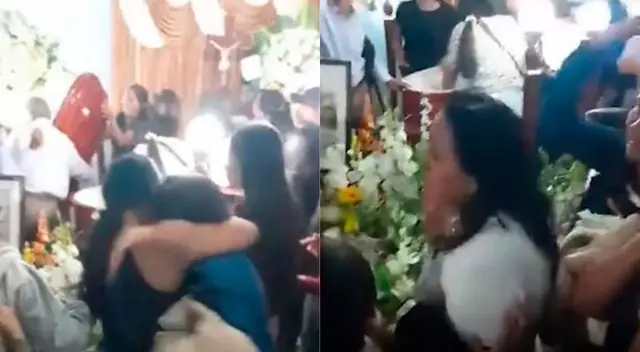 Según los testigos, el cuerpo del hombre empezó a moverse levemente mientras yacía en su ataúd.