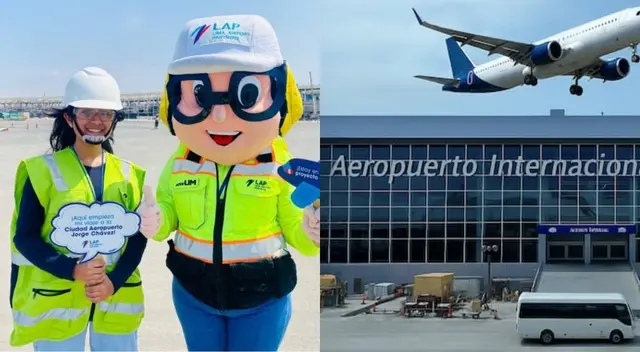 Lima Airport Partners (LAP) anunció las nuevas ofertas de trabajo en el nuevo aeropuerto Jorge Chávez.
