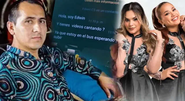 Revelan que Edwin Guerrero ESCRIBIÓ a mujer que filtró audios para que sea la NUEVA VOCALISTA de Corazón Serrano