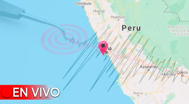 Conoce EN VIVO los temblores que ocurren en el Perú, según IGP.