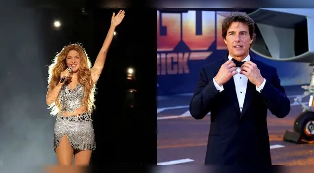 Shakira y Tom Cruise en vivo en DIRECTV
