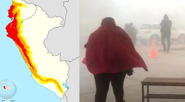 Conoce las regiones que se verán afectadas por este fenómeno meteorológico, según Senamhi.