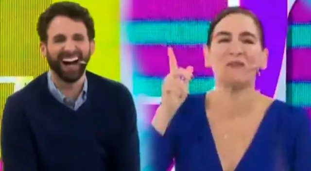 Gigi Mitre sorprende con actitud frente a cámaras. Gigi Mitre sorprende con actitud frente a cámaras.