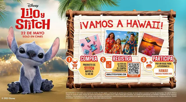 Stitch es sensación en el Perú con sus productos